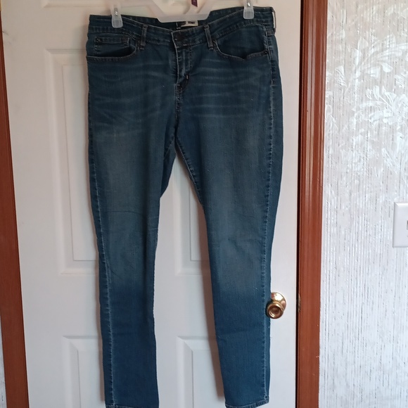 Signature by Levi Strauss Women's Blue Skinny Jeans - Picture 1 of 4